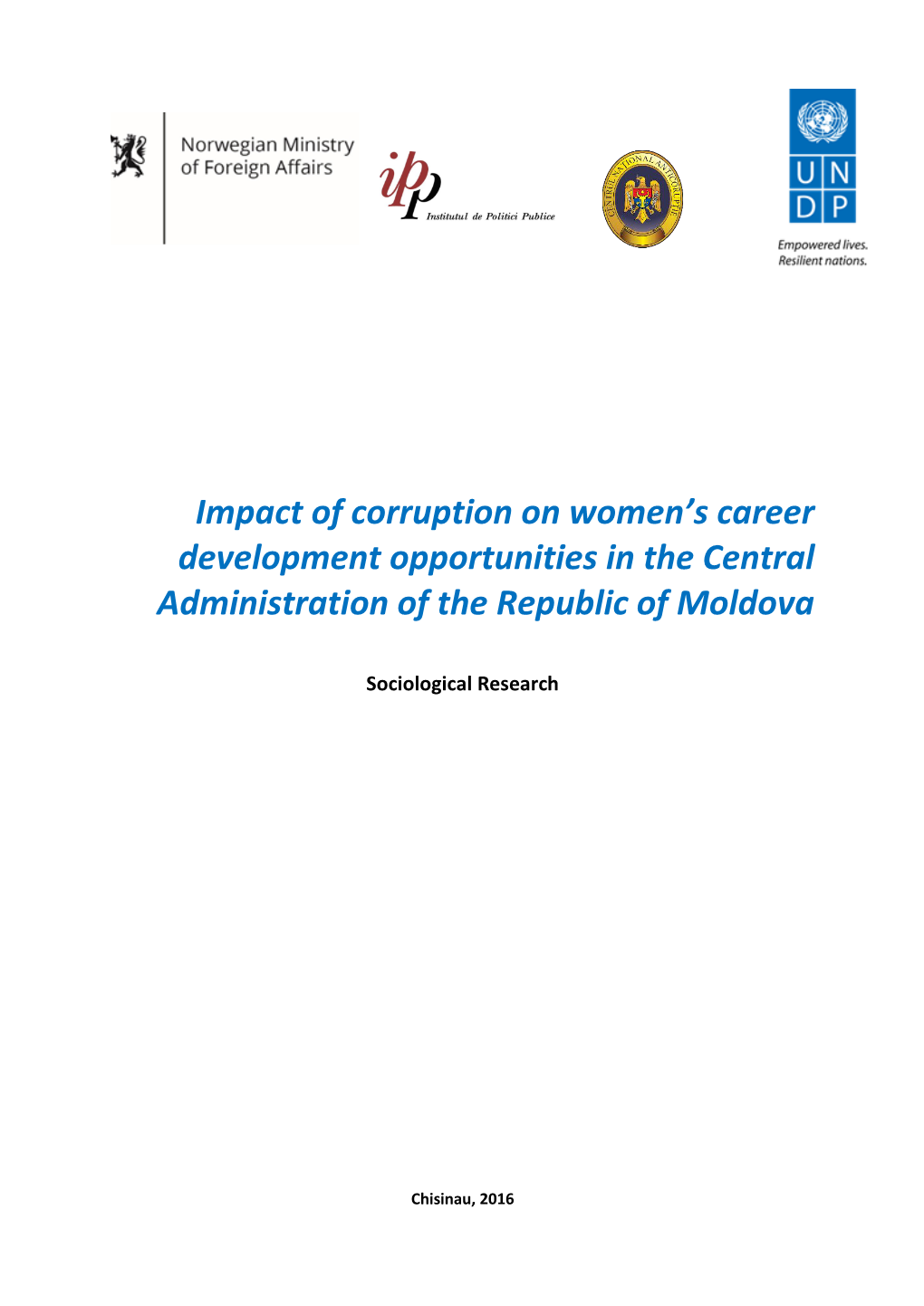 Impact of Corruption on Women's Career Development Opportunities