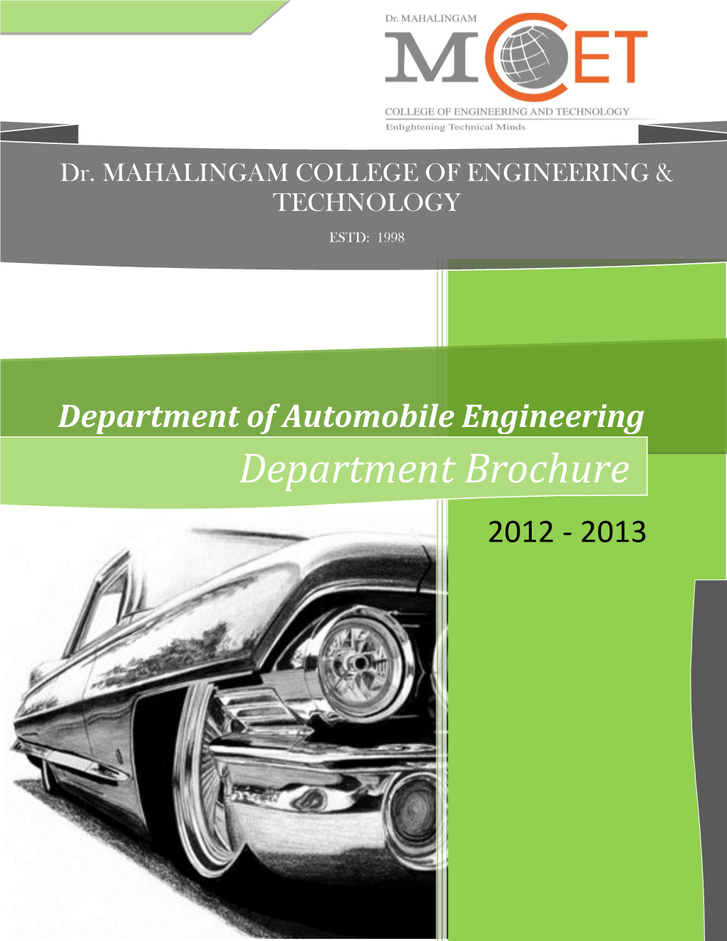 Department Brochure 2012 - 2013