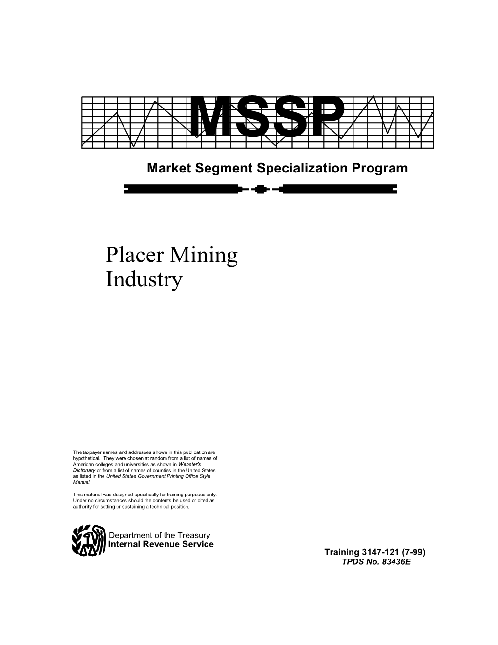 Placer Mining Industry