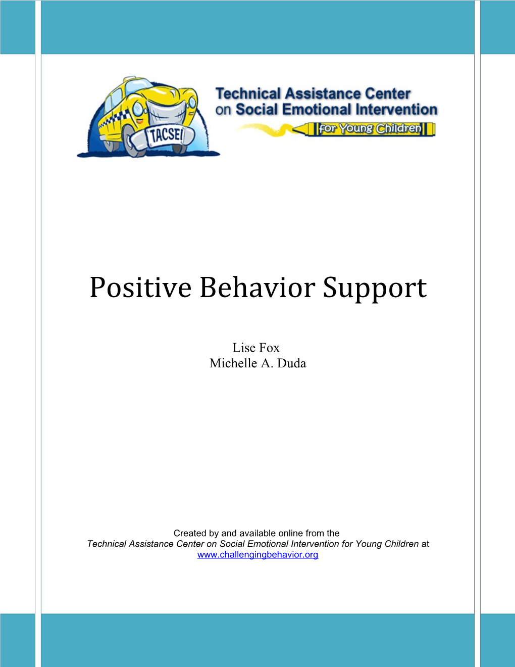 Positive Behavior Support Complete