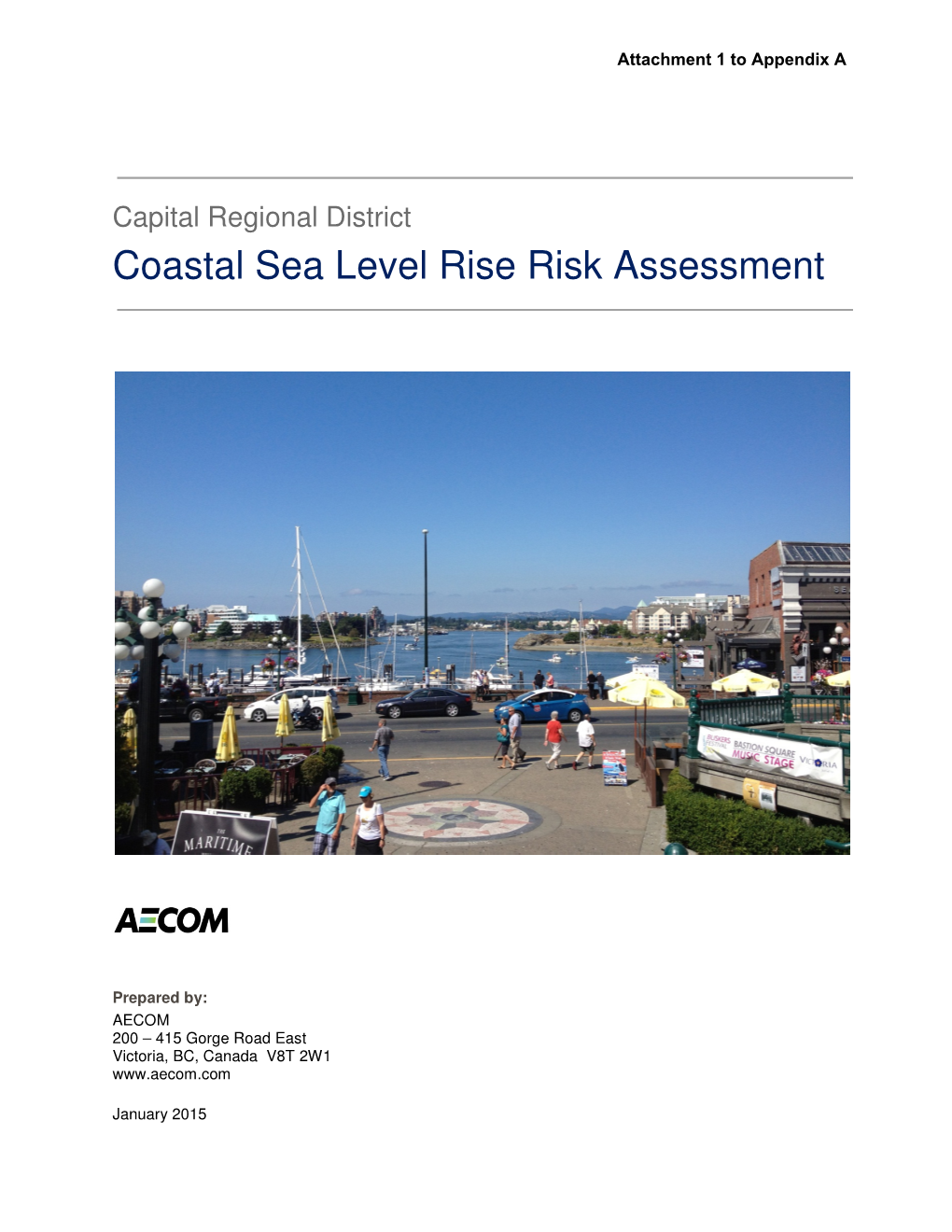 CRD – Coastal Sea Level Rise Risk Assessment