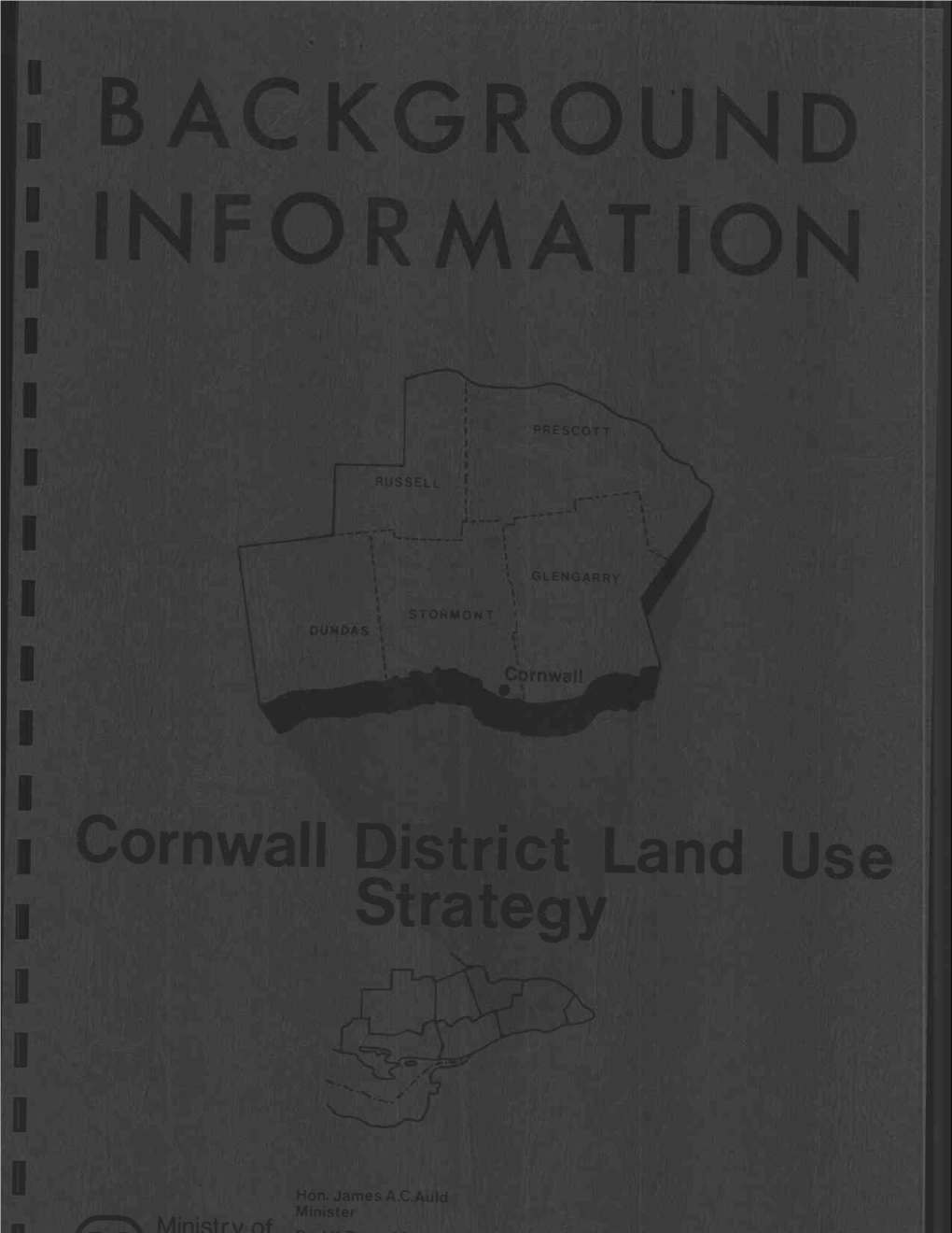 Background Information Cornwall District Land Use Strategy
