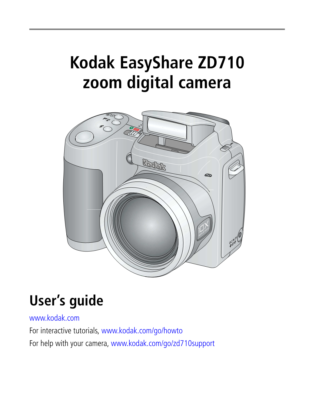 Kodak Easyshare ZD710 Zoom Digital Camera
