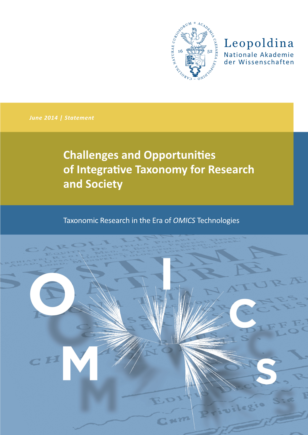 Challenges and Opportunities of Integrative Taxonomy for Research and Society