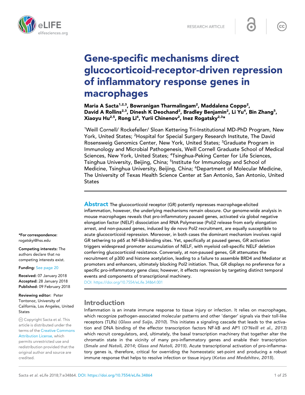 Gene-Specific Mechanisms Direct Glucocorticoid-Receptor-Driven