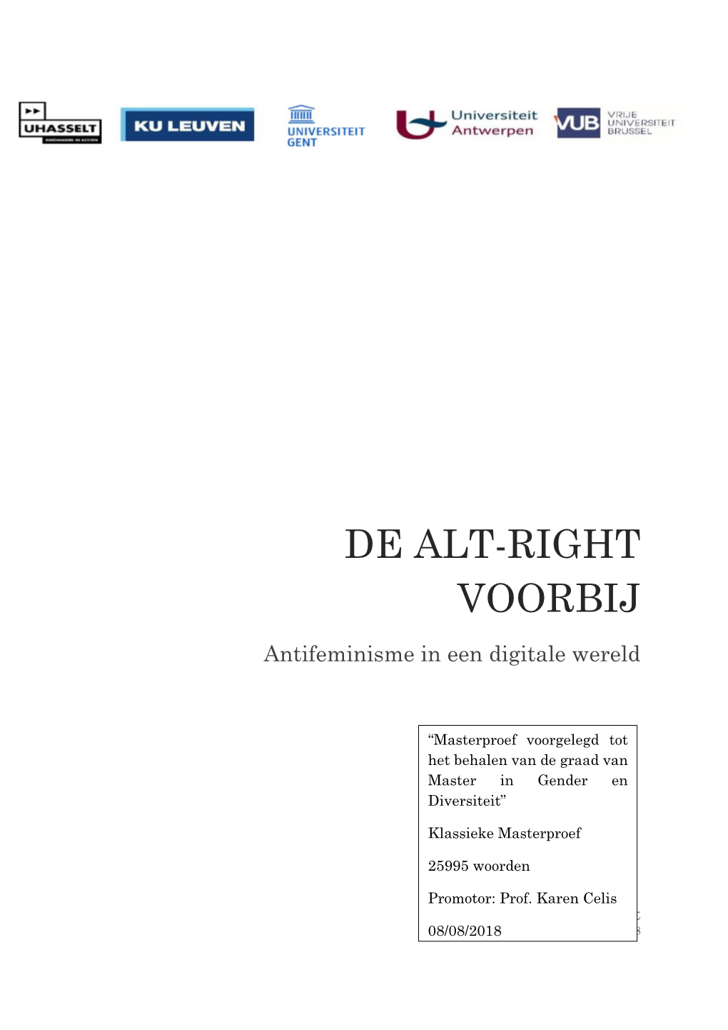 De Alt-Right Voorbij