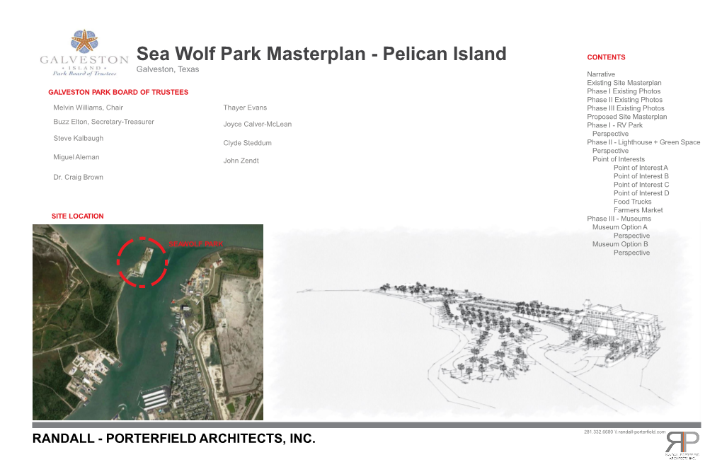 Sea Wolf Park Masterplan