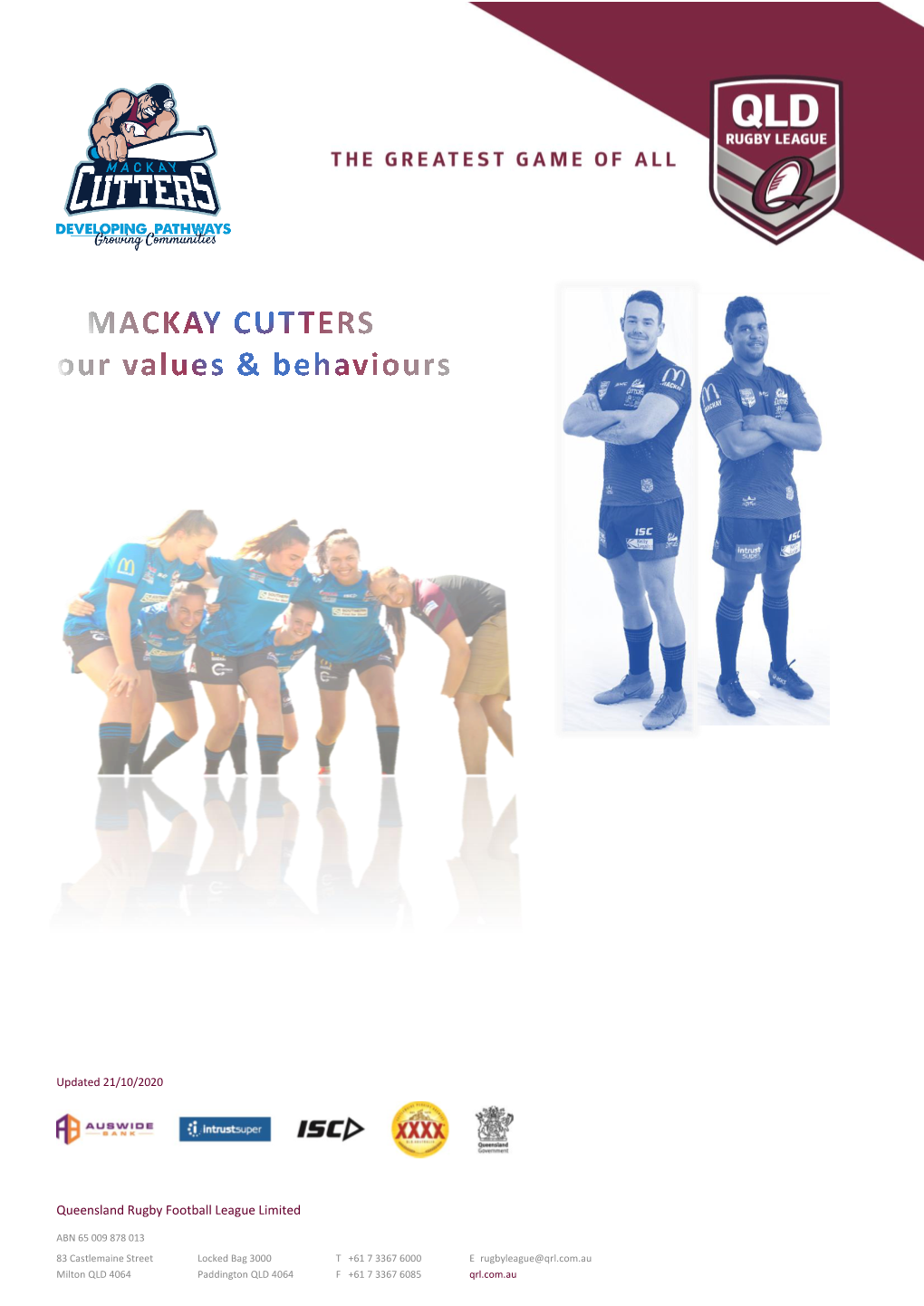 Queensland Rugby Football League Limited