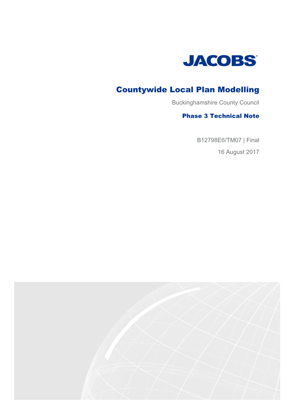 Countywide Local Plan Transport Modelling