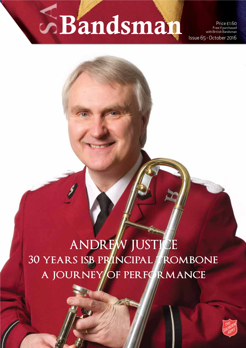 ANDREW JUSTICE 30 Years Isb Principal Trombone a Journey of Performance Derick Kane Ad