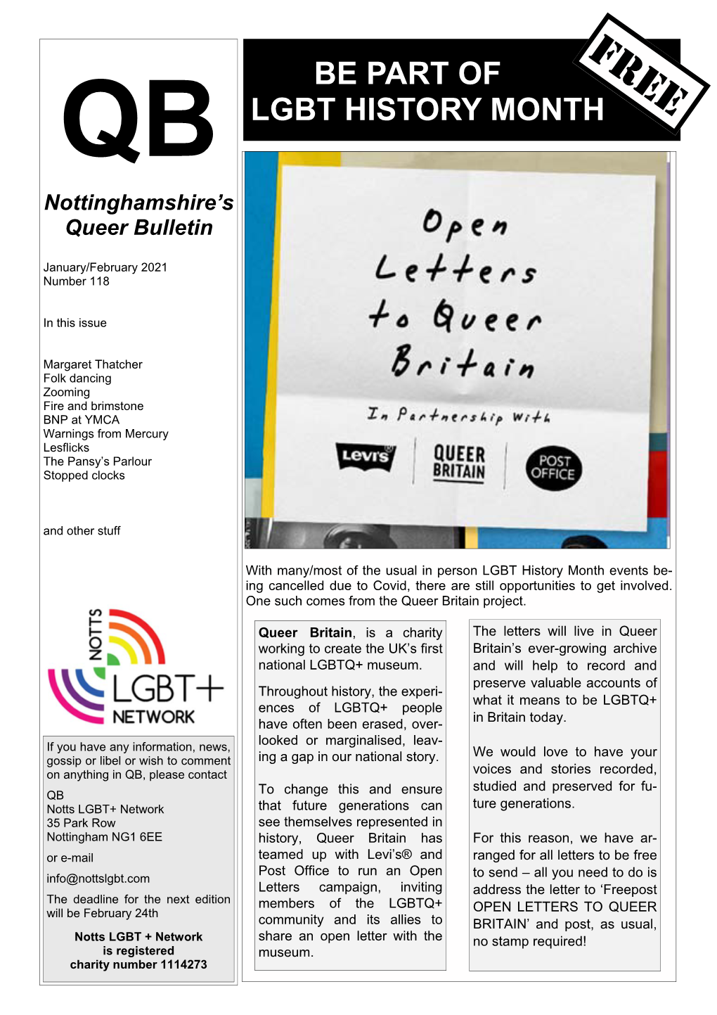 Be Part of Lgbt History Month