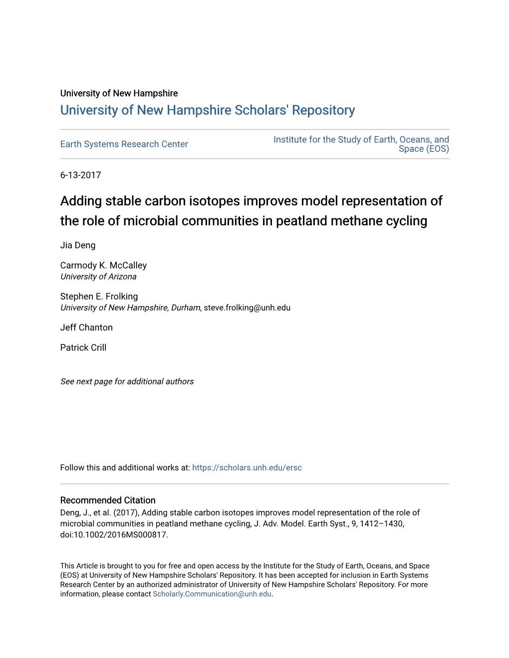 Adding Stable Carbon Isotopes Improves Model Representation of the Role of Microbial Communities in Peatland Methane Cycling