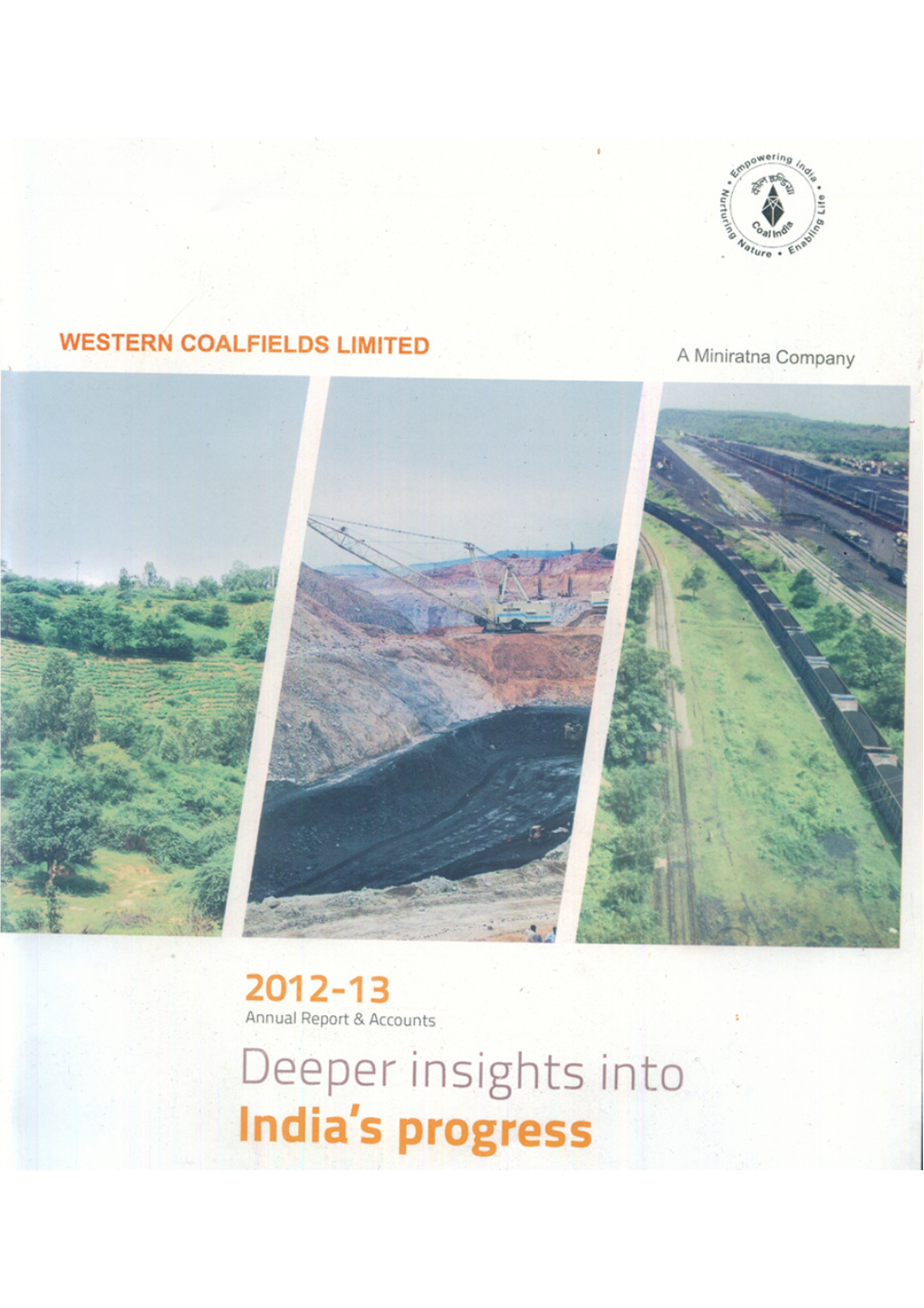 WESTERN COALFIELDS LIMITED ( a Miniratna Company) CONTENTS Page No