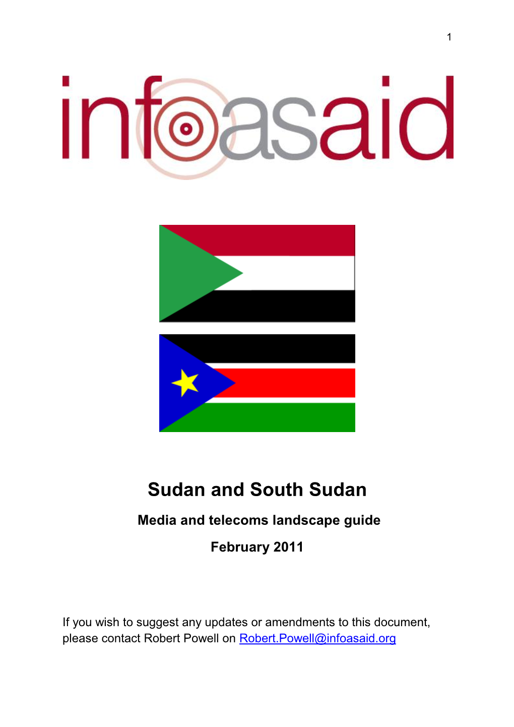 Sudan and South Sudan