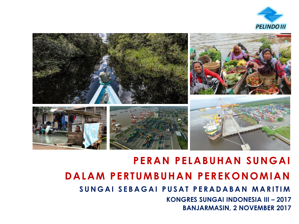 Peran Pelabuhan Sungai Dalam Pertumbuhan