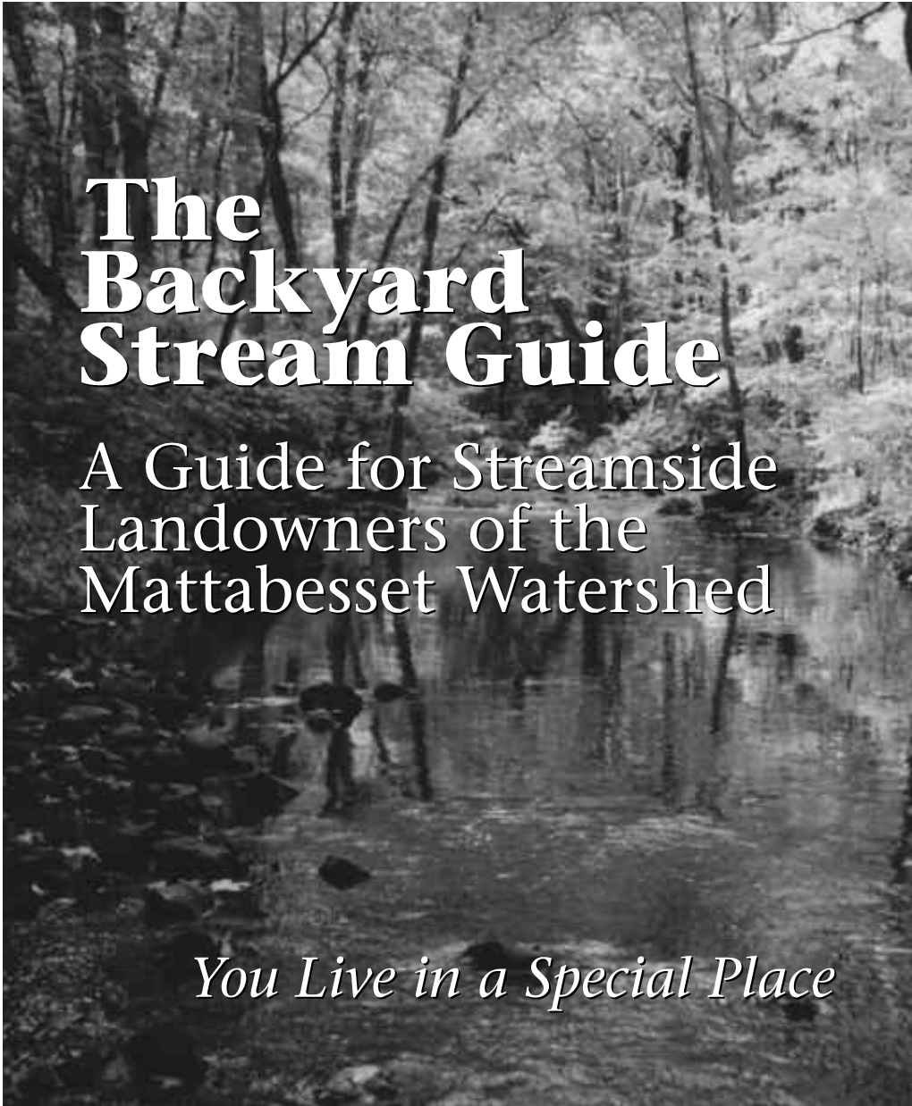 The Backyard Stream Guide a Guide for Strstreamsideeamside Landowners of the Mattabesset Watershed