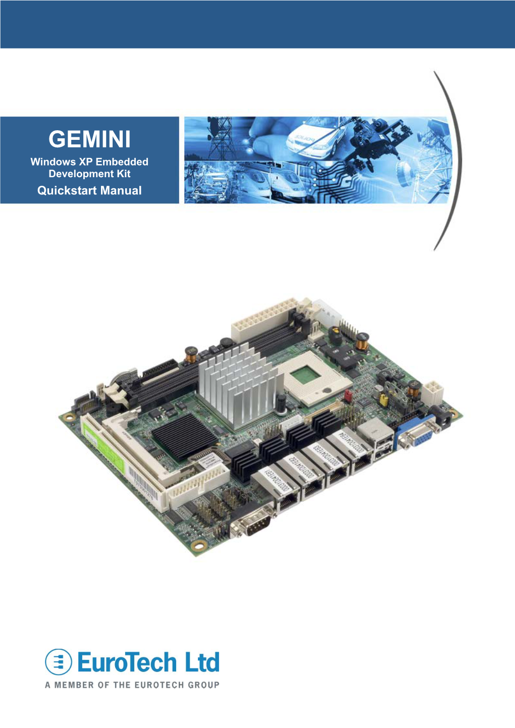 GEMINI Windows XP Embedded Quickstart