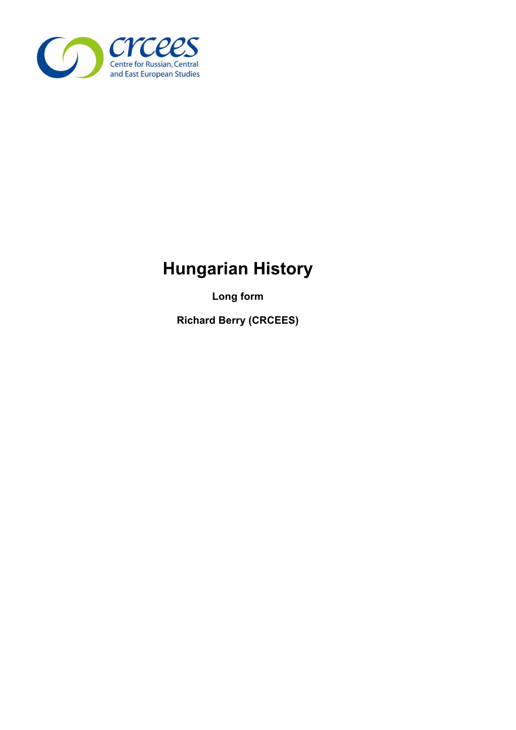 Hungarian History