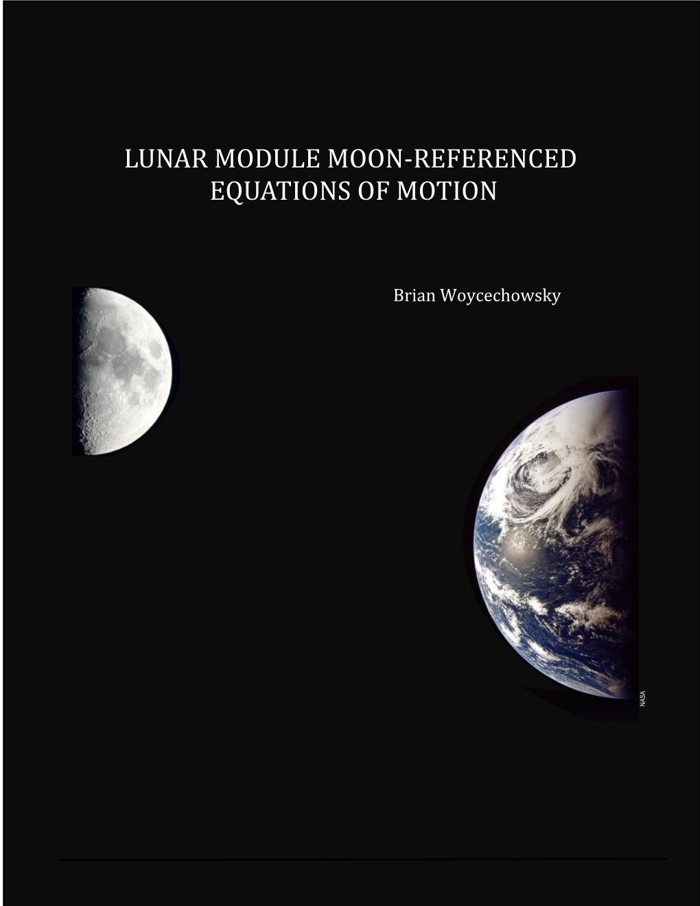 Lunar Module Simulator Math Model