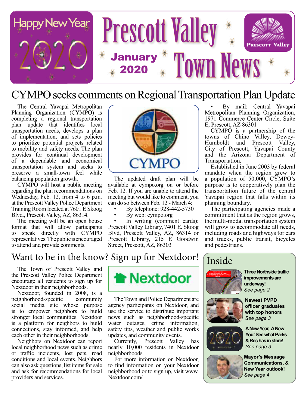 Prescott Valley Town News