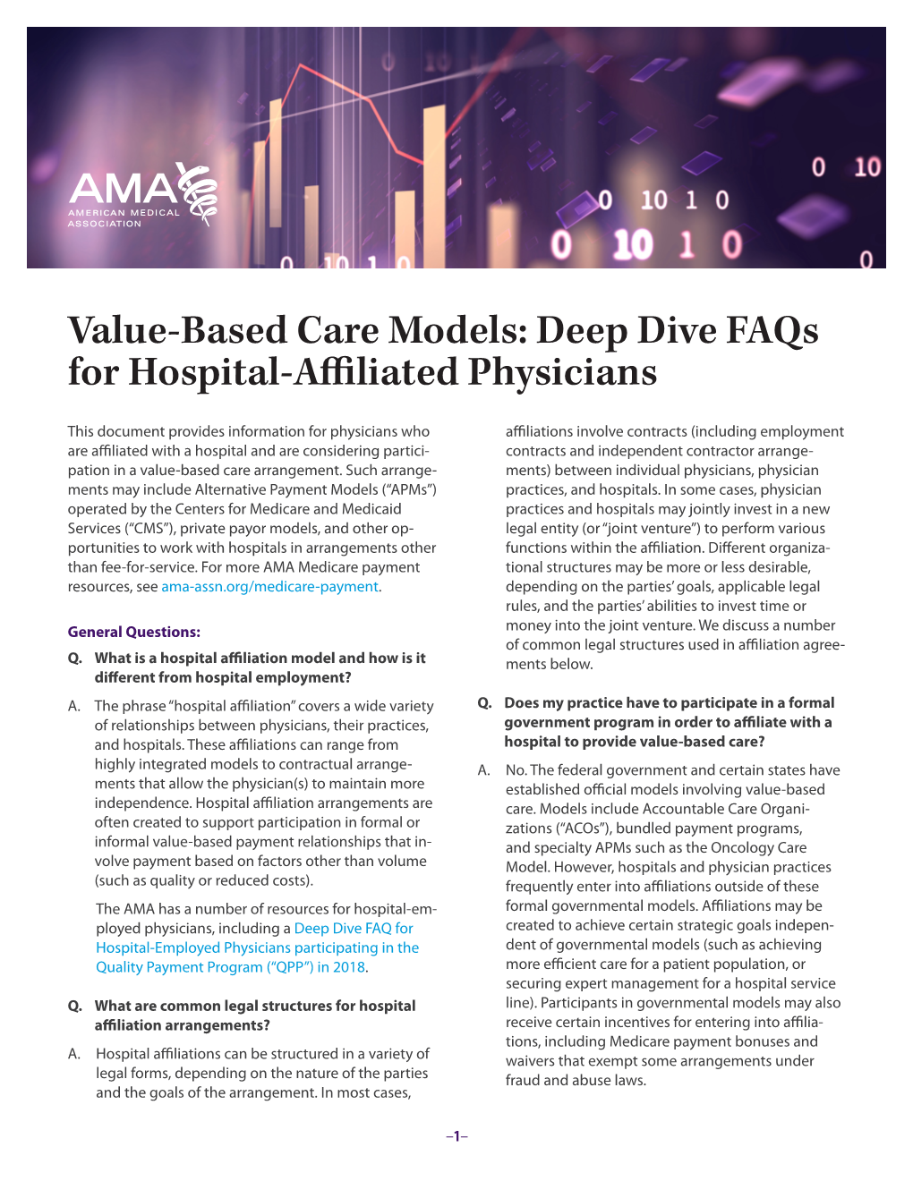 Value-Based Care Models: Deep Dive Faqs for Hospital-Affiliated Physicians