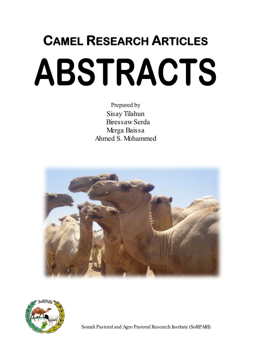 Camel Research Articles Abstracts