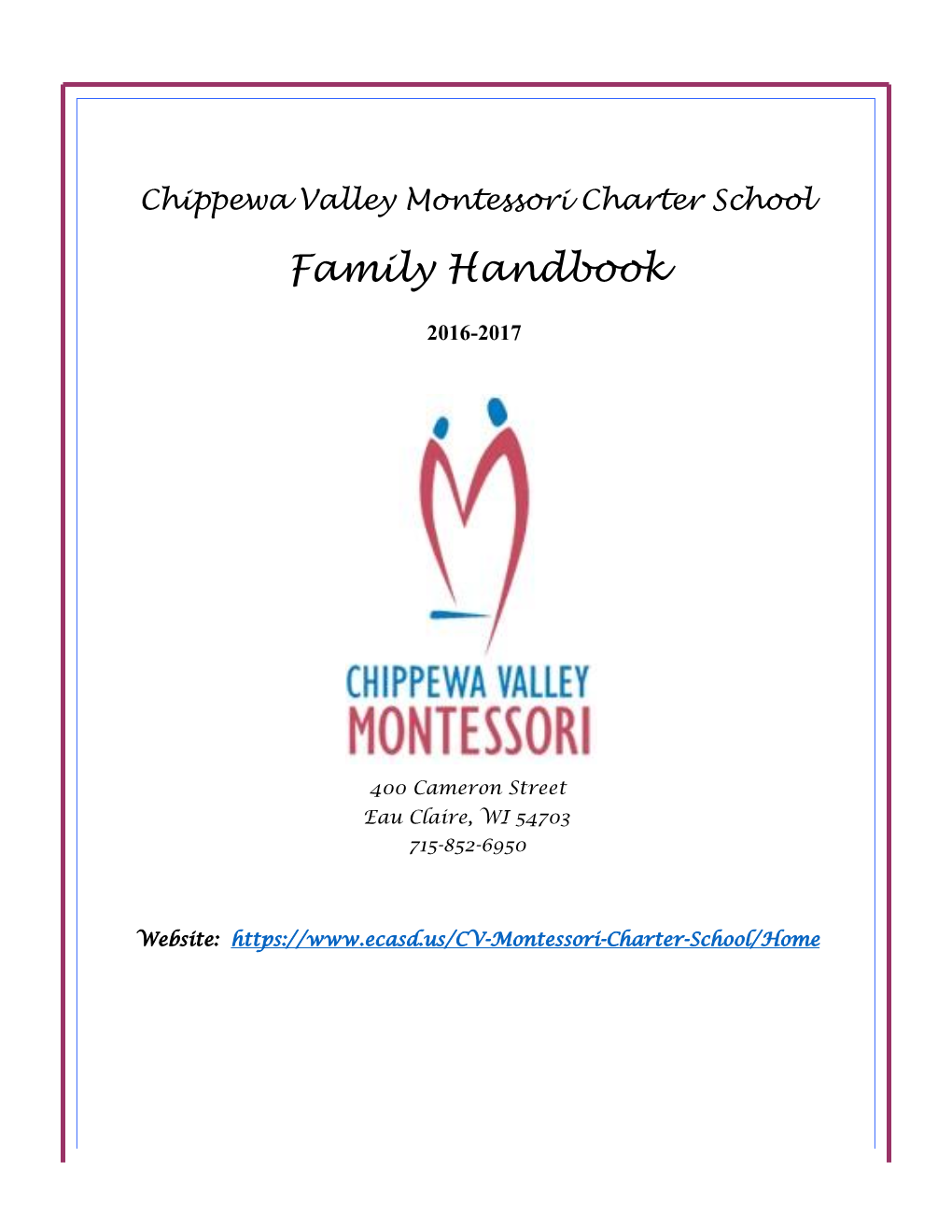 Chippewa Valley Montessori Charter School