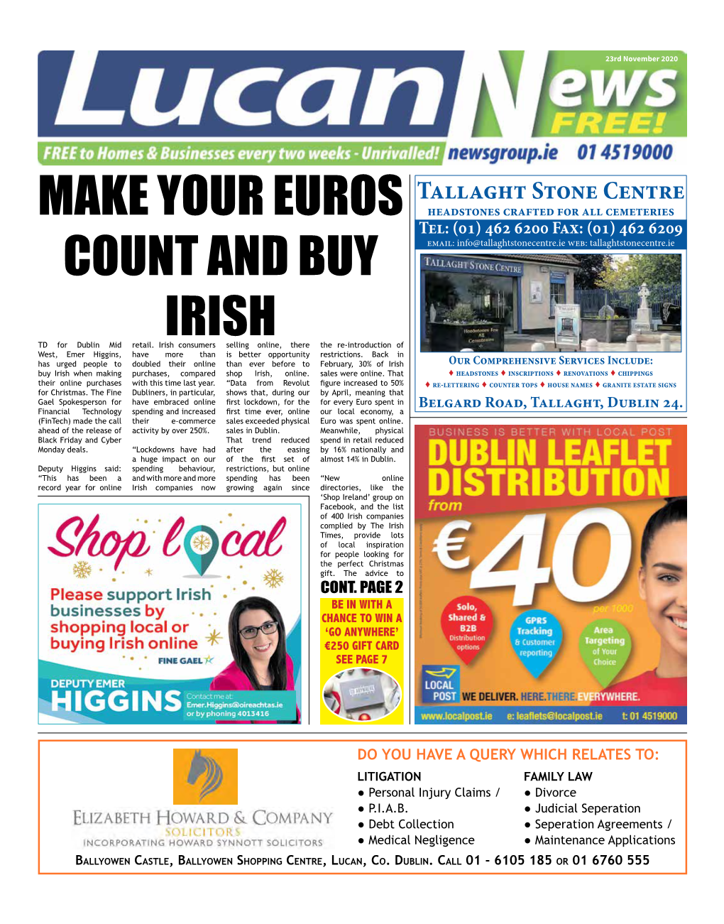 Make Your Euros Count and Buy Irish