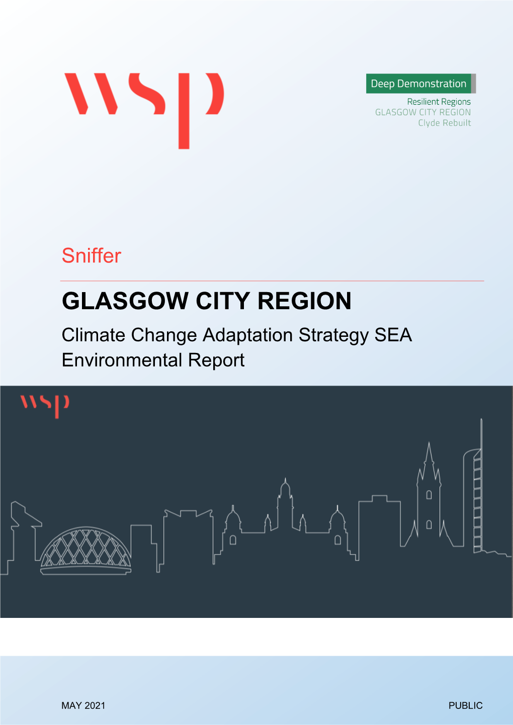 GLASGOW CITY REGION Climate Change Adaptation Strategy SEA Environmental Report