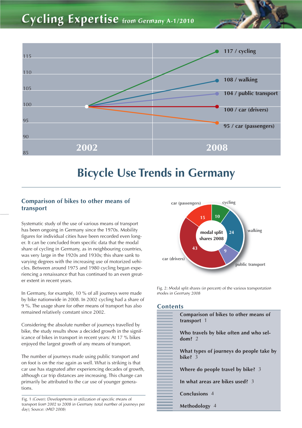 Cycling Expertise Bicycle Use Trends in Germany