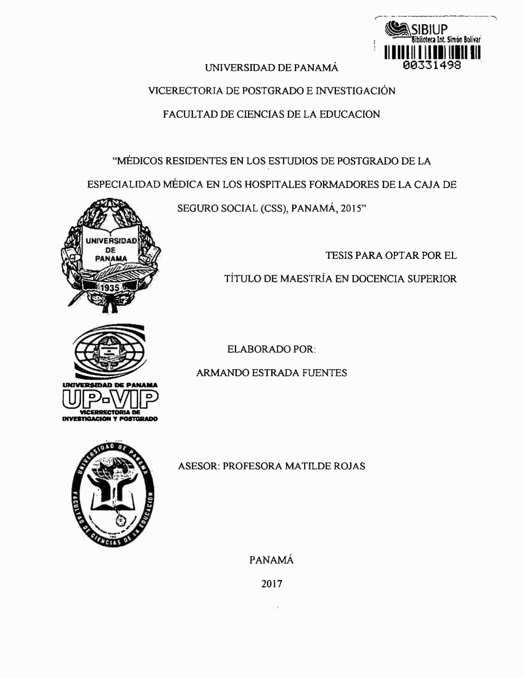 M[PD [3Wn[P Viceectoma DE INVESTIGAGION Y PO5TADO