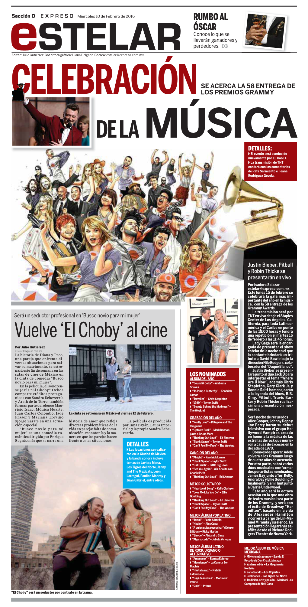 Vuelve 'El Choby' Al Cine