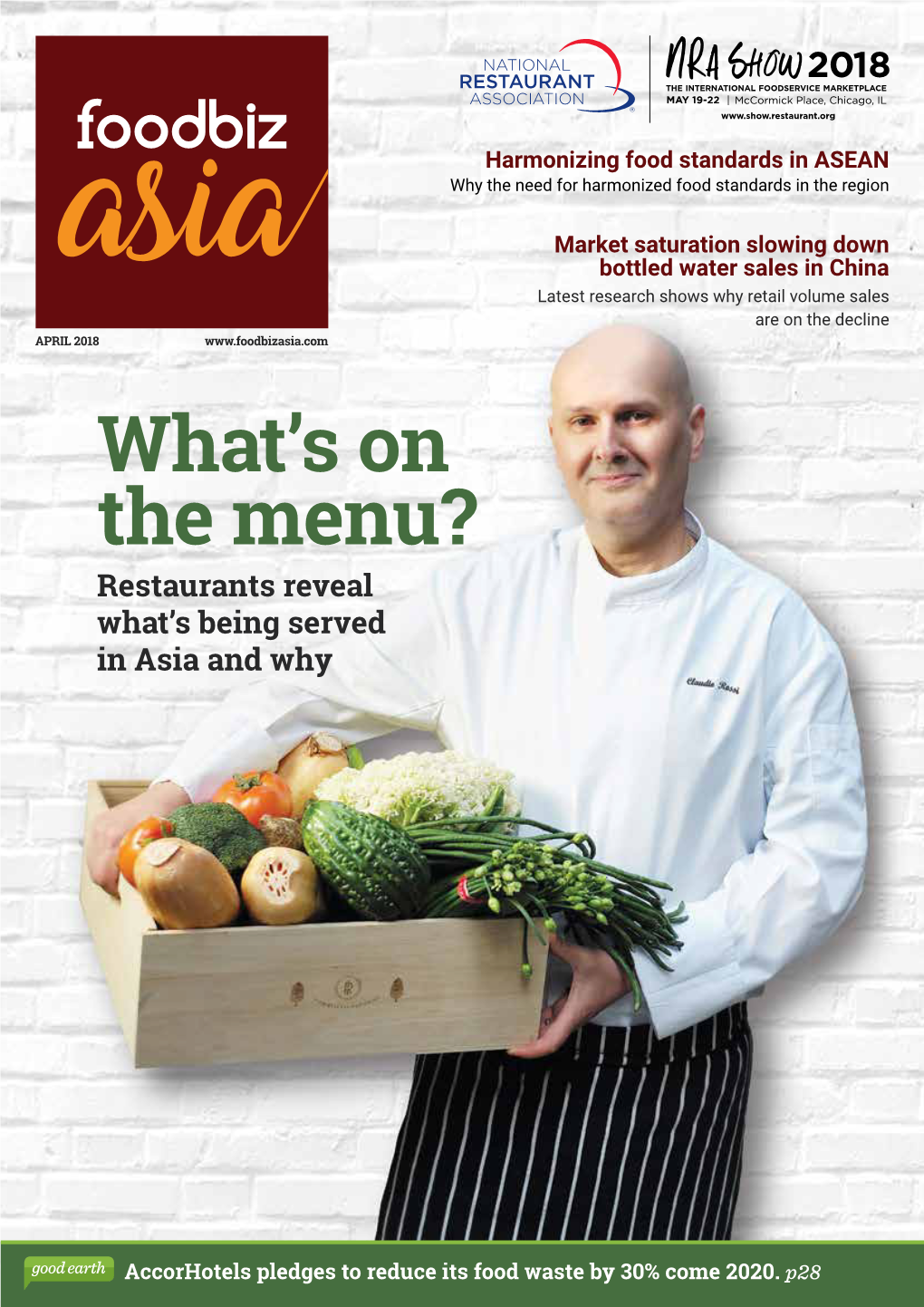 April 2018 Edition of Foodbiz Asia