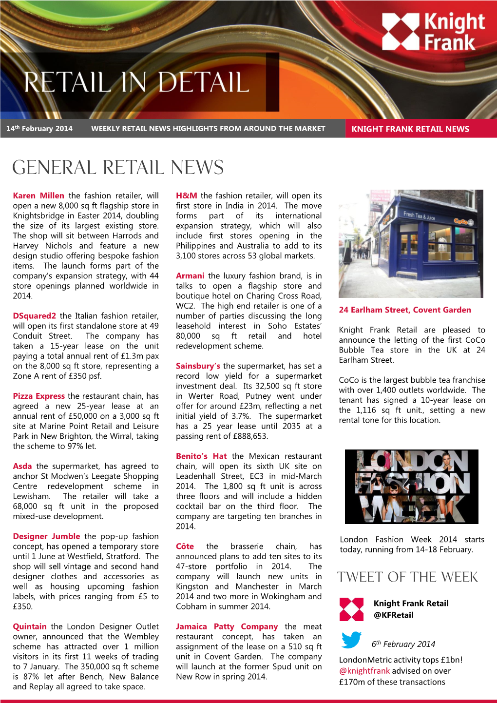 General Retail News