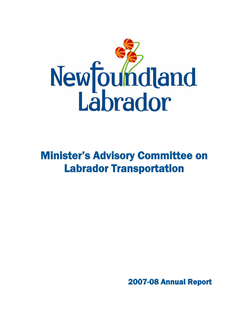 Minister's Advisory Committee on Labrador Transportation