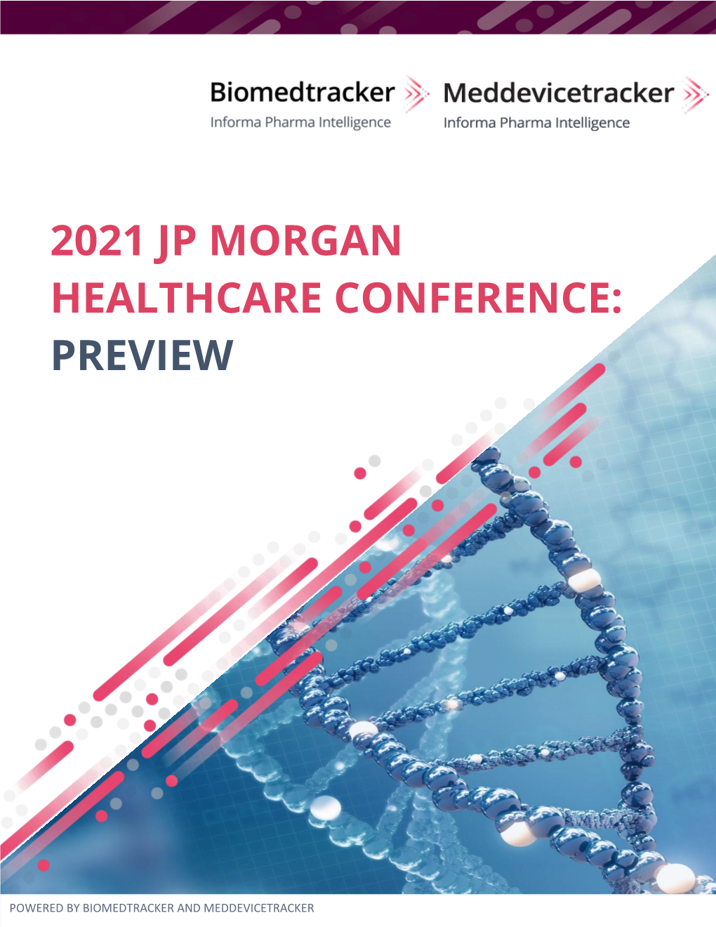 2021 Jp Morgan Healthcare Conference: Preview