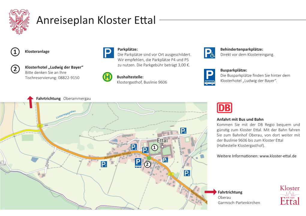 Anreiseplan Kloster E� Al