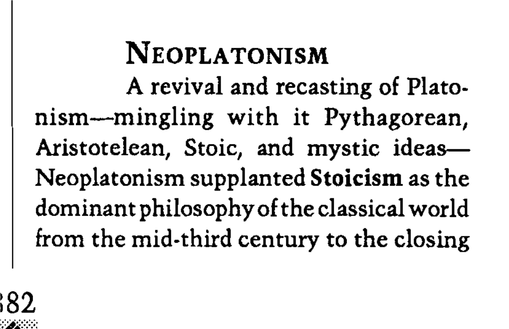 Neoplatonism