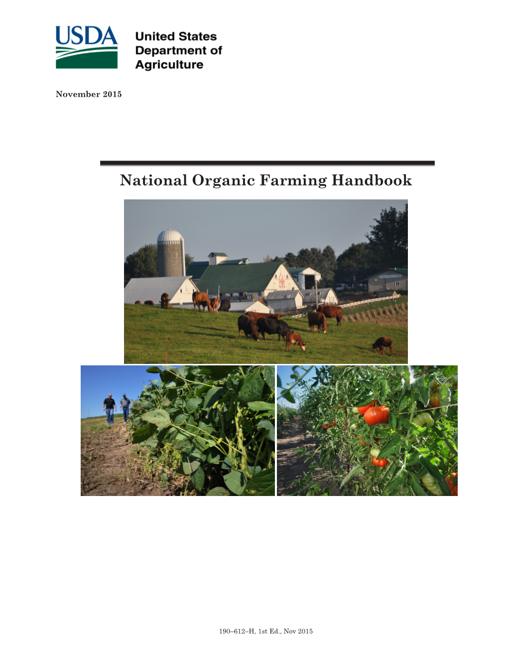 National Organic Farming Handbook
