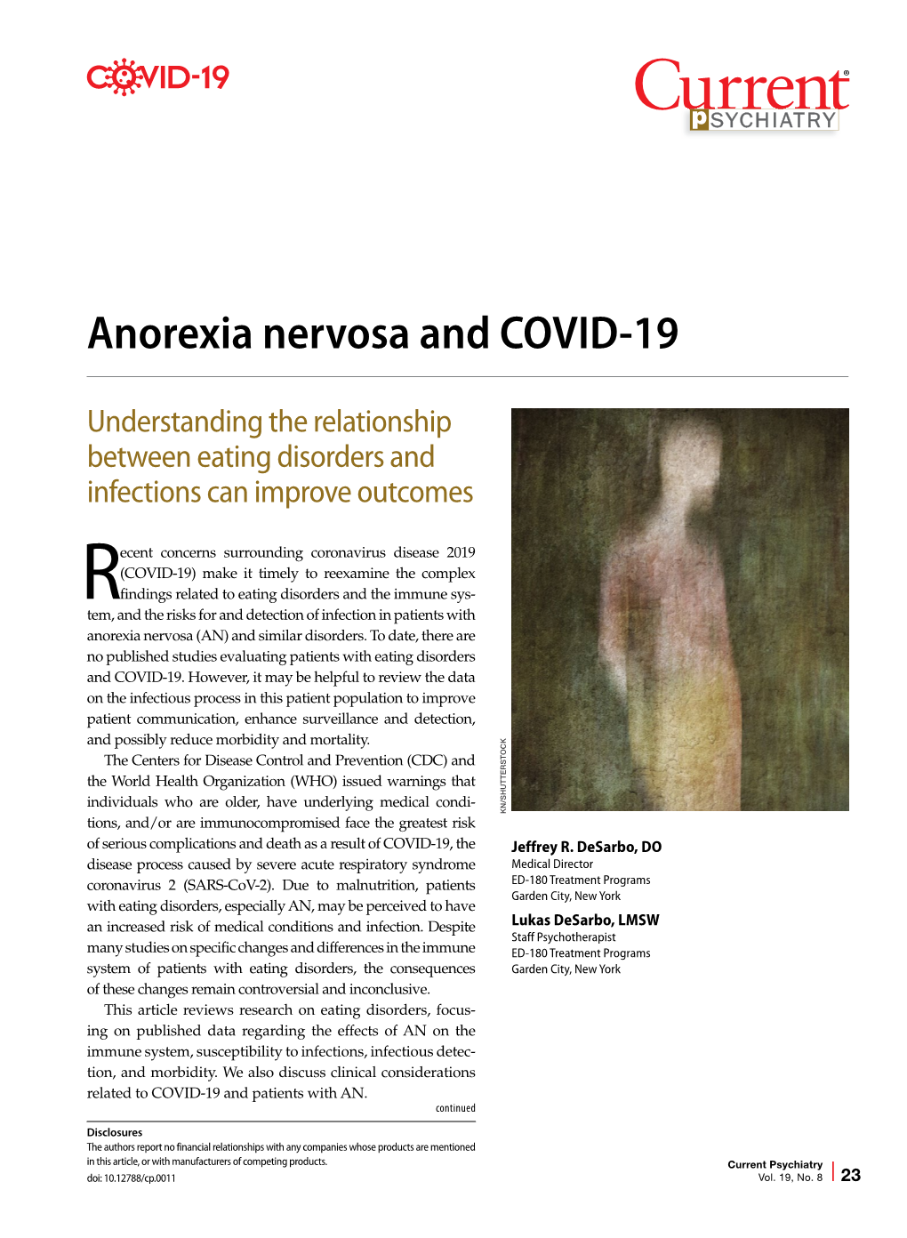 Anorexia Nervosa and COVID-19