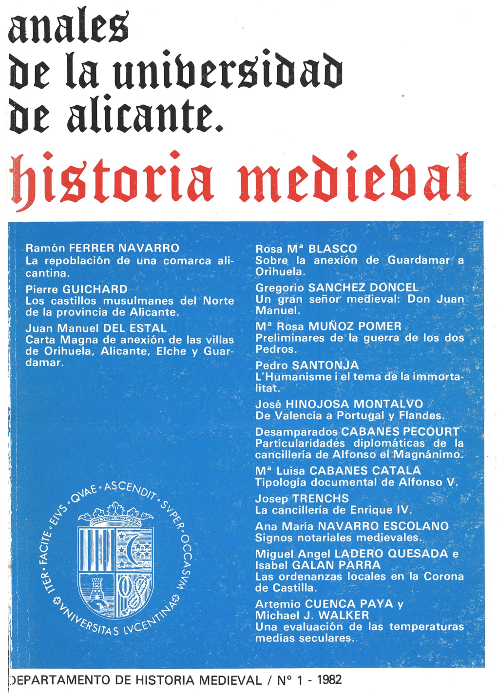 Historia Medieval 1