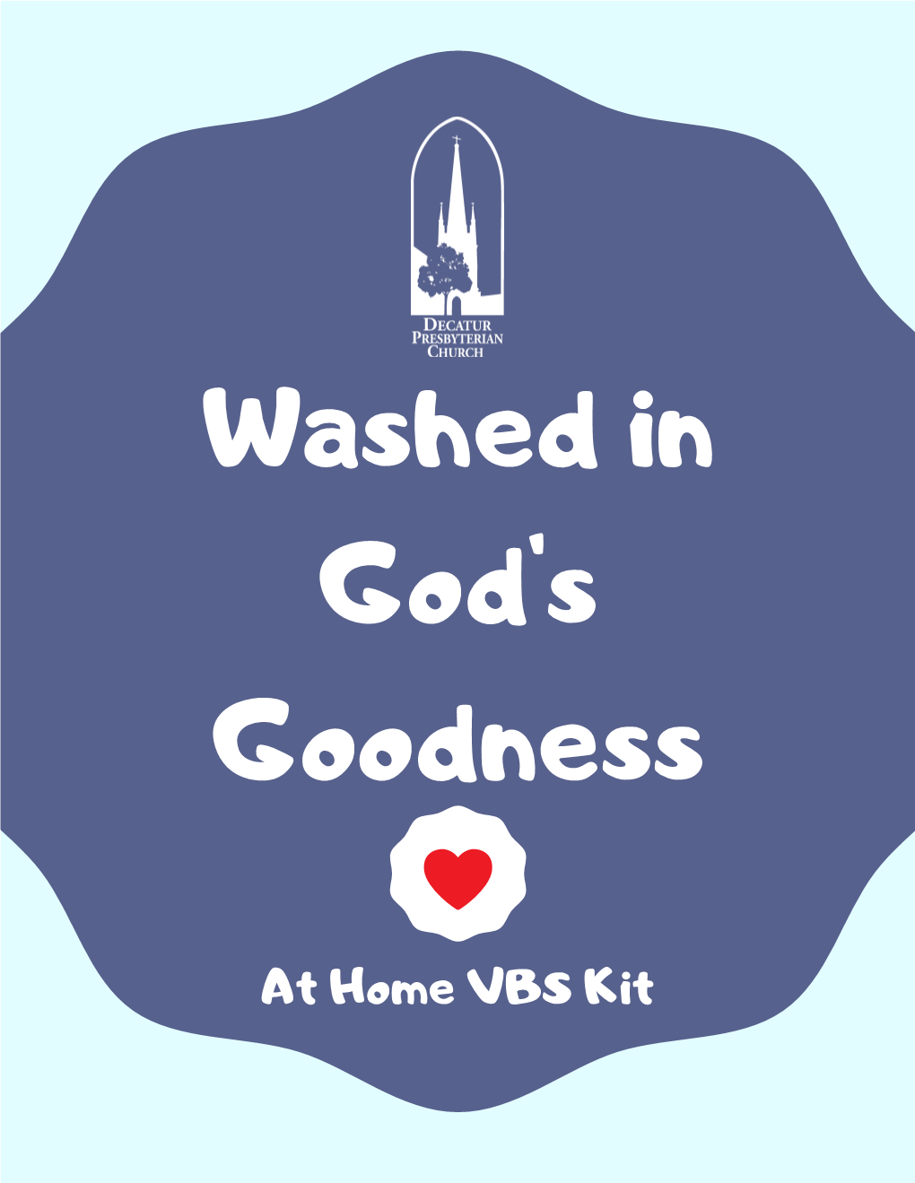 Washed in God's Goodness Packet