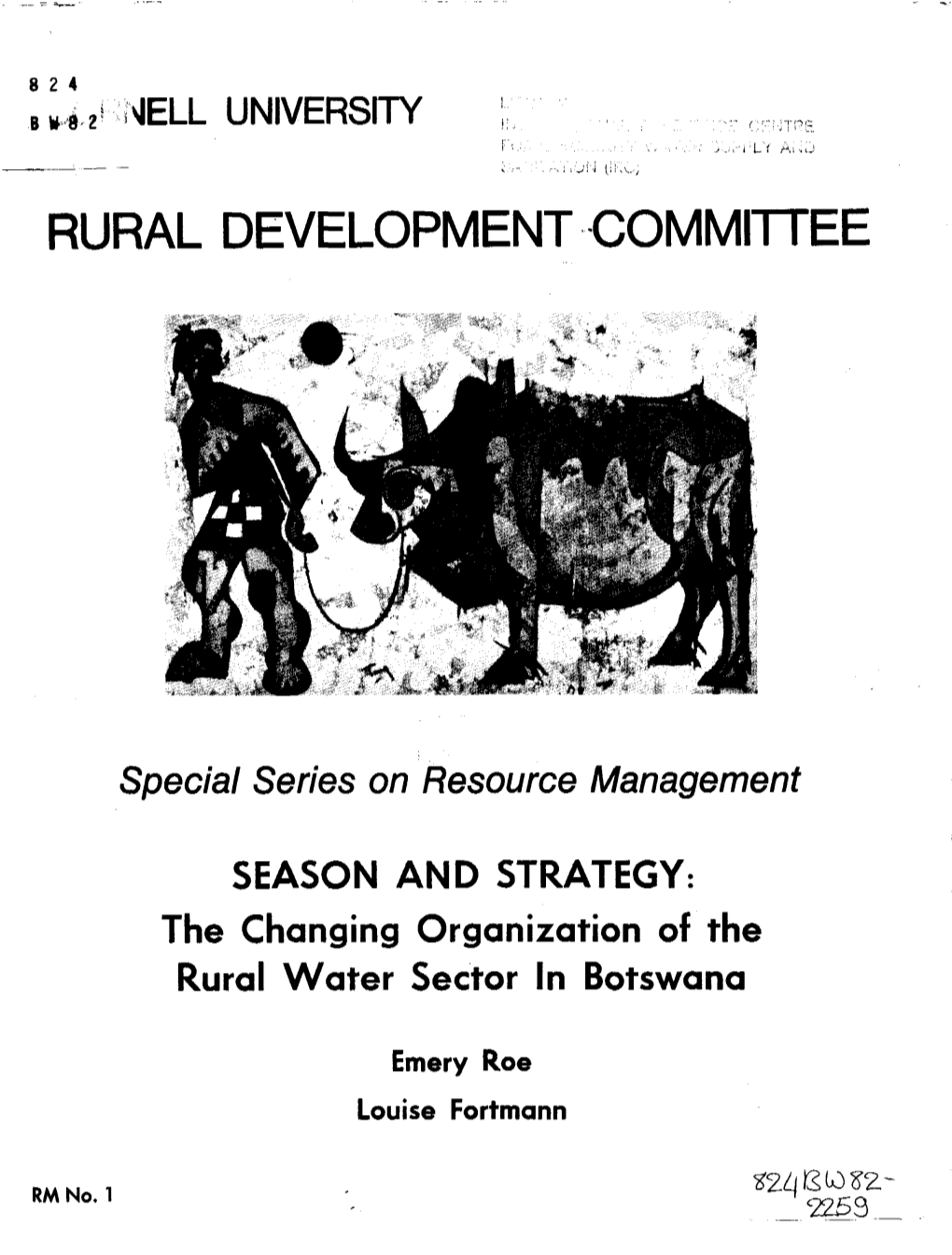 Rural Development Committ