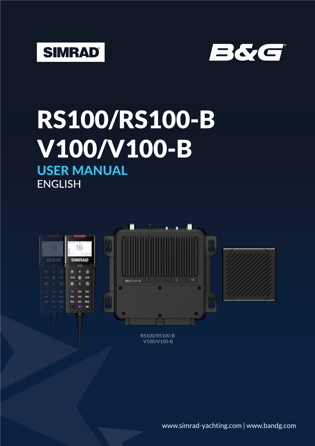 Rs100/Rs100-B V100/V100-B User Manual English