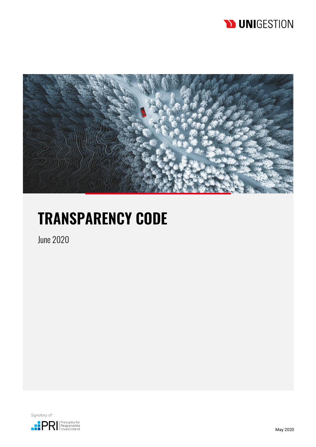 TRANSPARENCY CODE June 2020