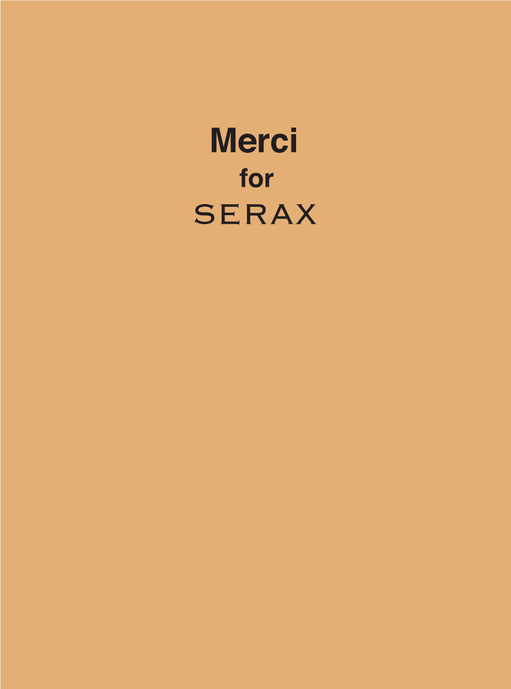 Merci - About Their Successpossible