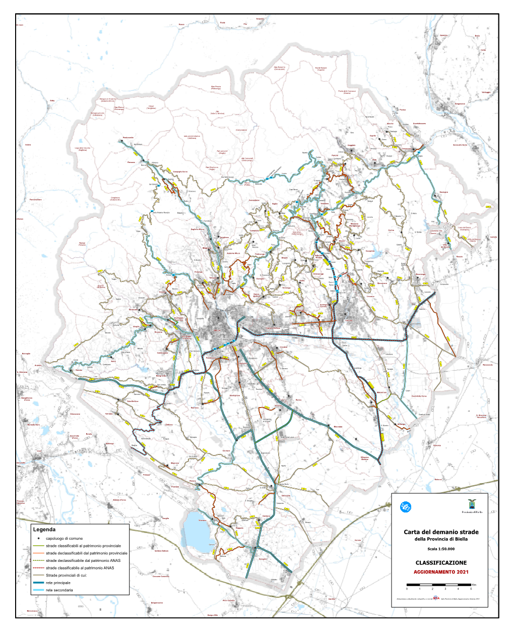 Carta Del Demanio Strade ! Capoluogo Di Comune Carisio 2 Della Provincia Di Biella 8 Vestigne' Ò0 Comuna