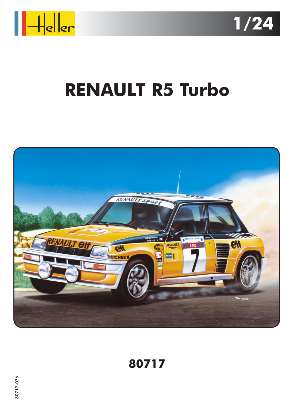 RENAULT R5 Turbo 1/24
