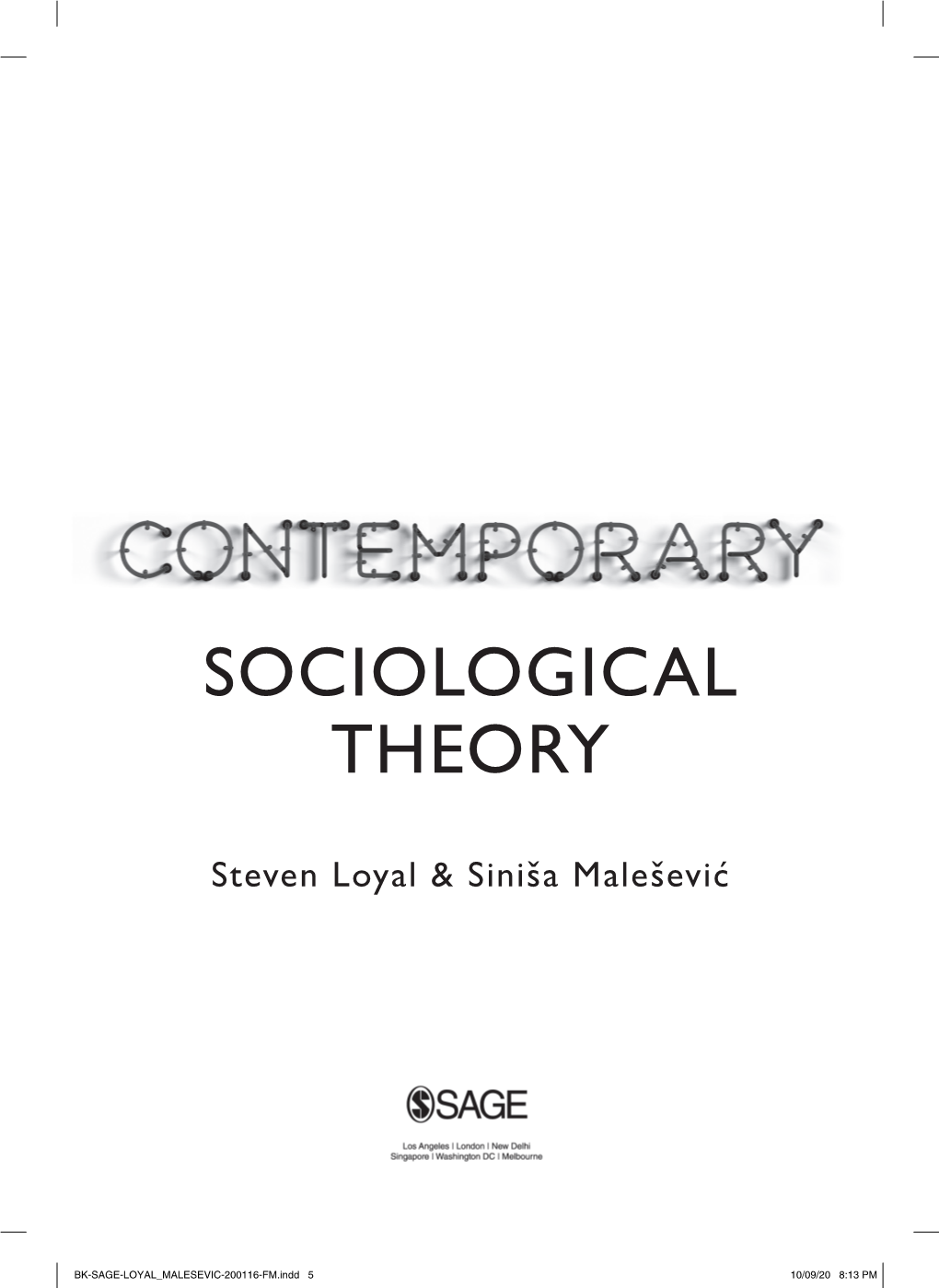 Sociological Theory