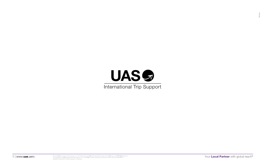 UAS Brochure